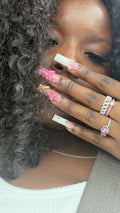 Pink enamel
